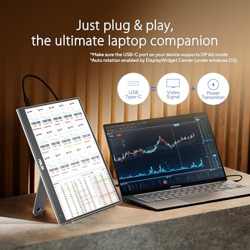 ASUS ZenScreen OLED MQ16AHE Portable Monitor