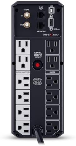 CyberPower CP1500AVRLCD3 UPS Battery Backup