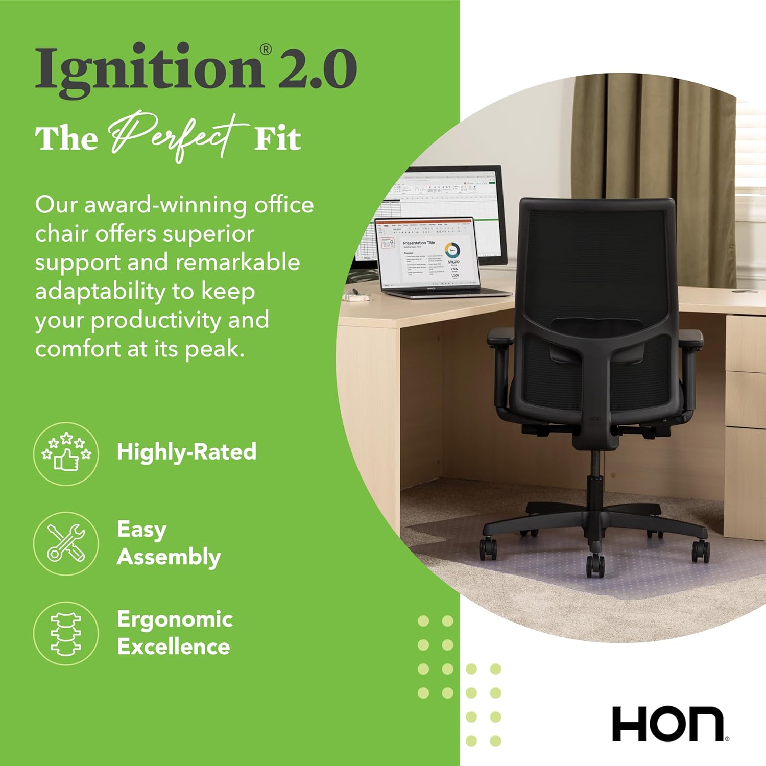 HON Ignition 2.0 Ergonomic Chair