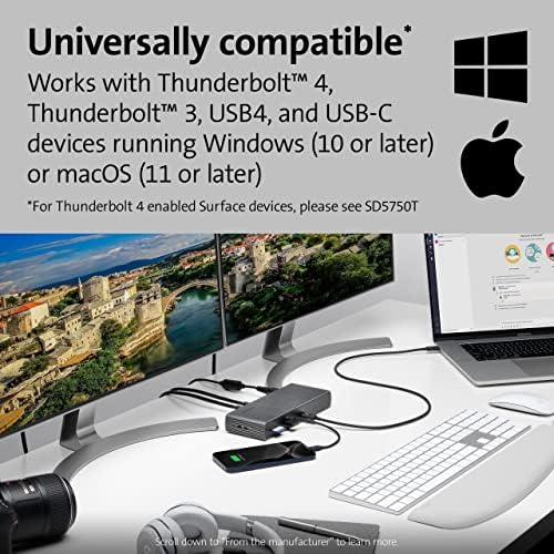 Kensington SD5700T Thunderbolt 4 Docking Station