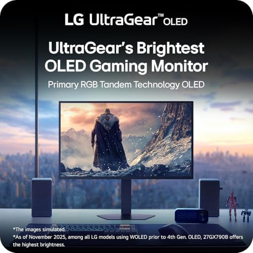 LG UltraGear GX7 OLED Gaming Monitor (27GX790B)