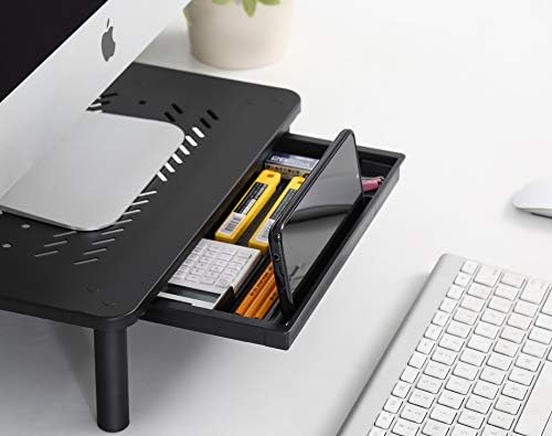 FITUEYES Monitor Stand Riser with Drawer