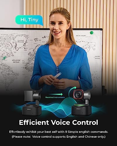 OBSBOT Tiny 2 AI-Powered PTZ 4K Webcam