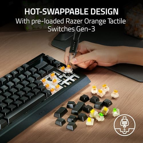 Razer BlackWidow V4 75% Wireless Keyboard